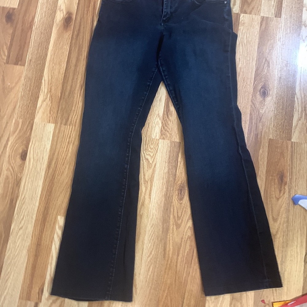 Pilcro and the letterpress anthropologie boot cut denim jeans size 28